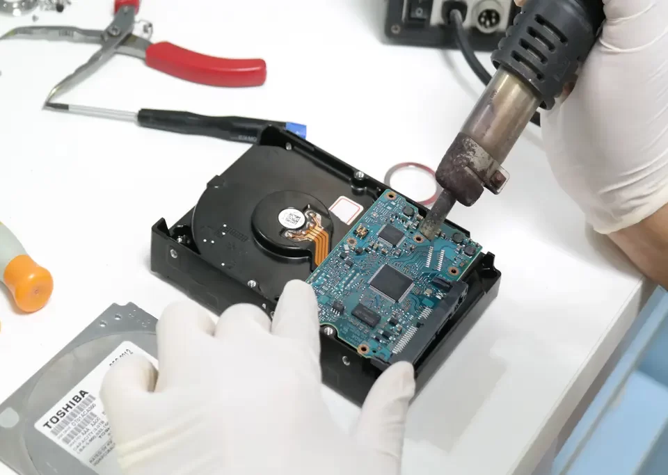 硬碟熱風槍吹焊 外接硬碟資料救援