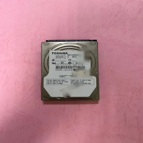 林小姐|東芝硬碟沒有反應